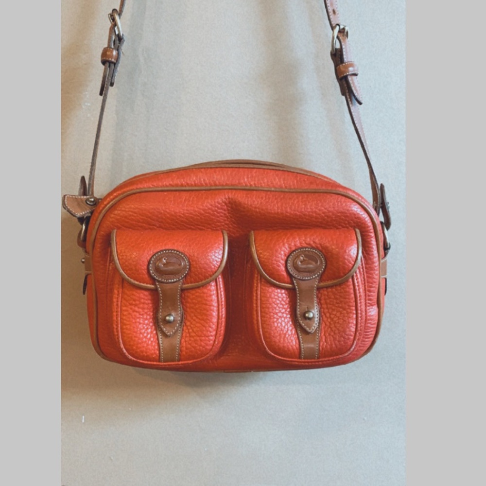 Vintage *RARE* Dooney & Bourke Explorer Bag - RED